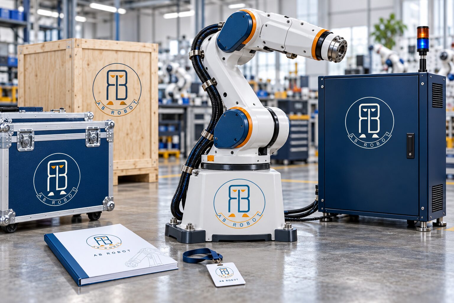 AB ROBOT — Robotics Brand Identity