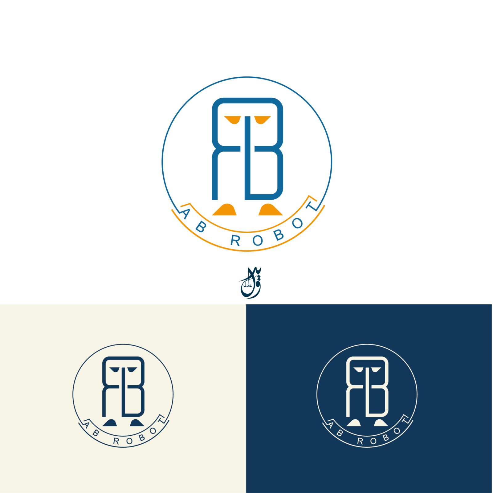 Original AB ROBOT logo board