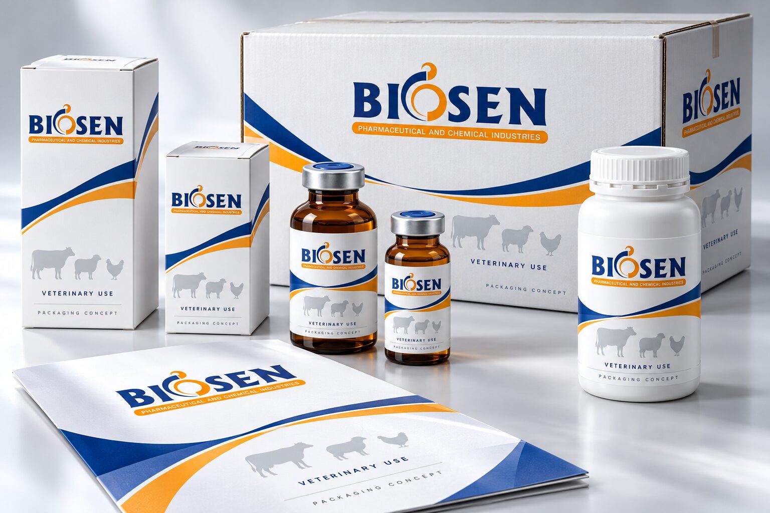 BIOSEN — Veterinary Pharmaceutical Brand Identity
