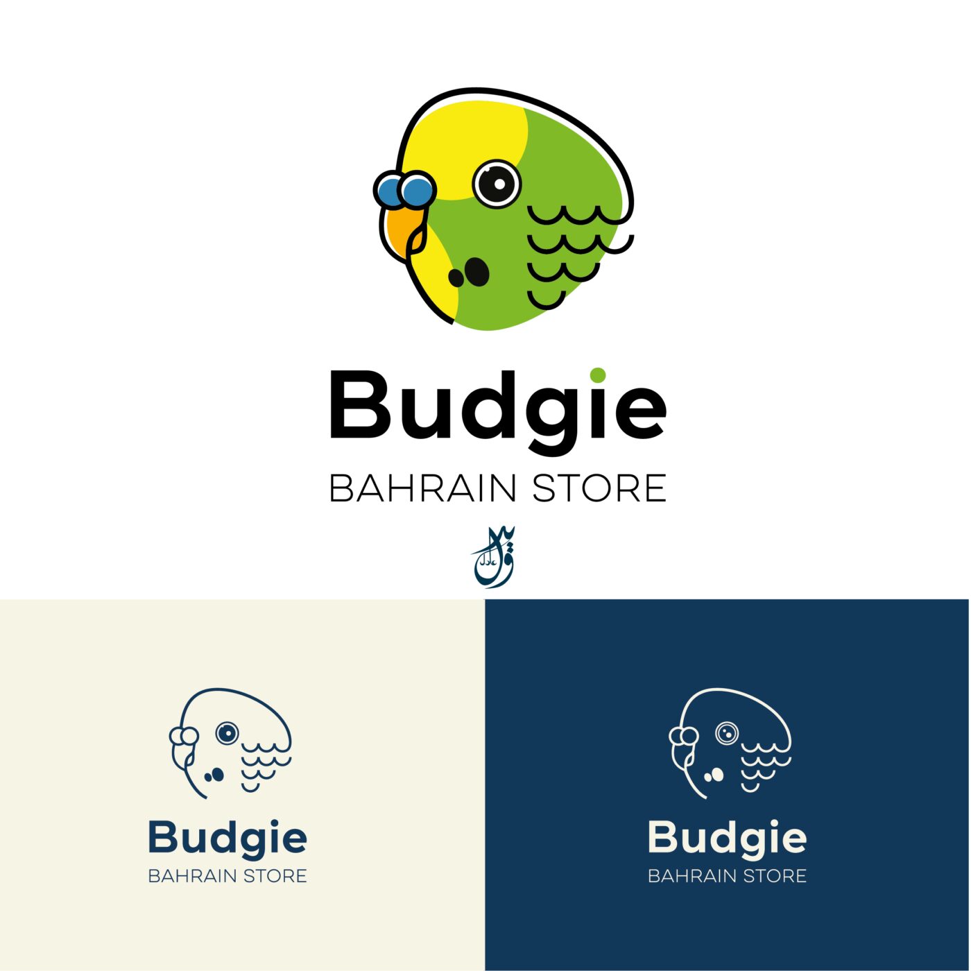 Original Budgie logo board