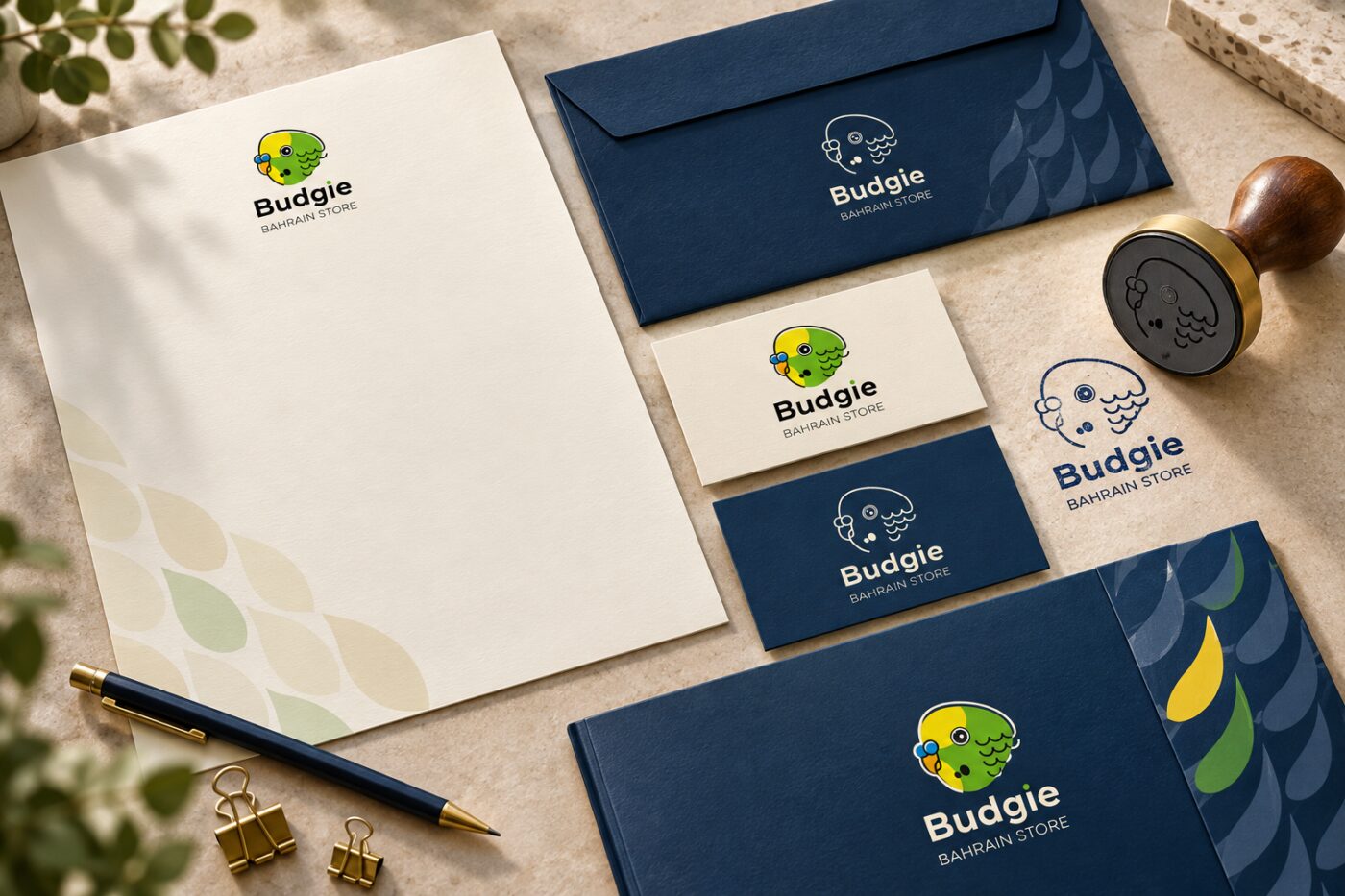 Budgie Bahrain Store — Brand Identity